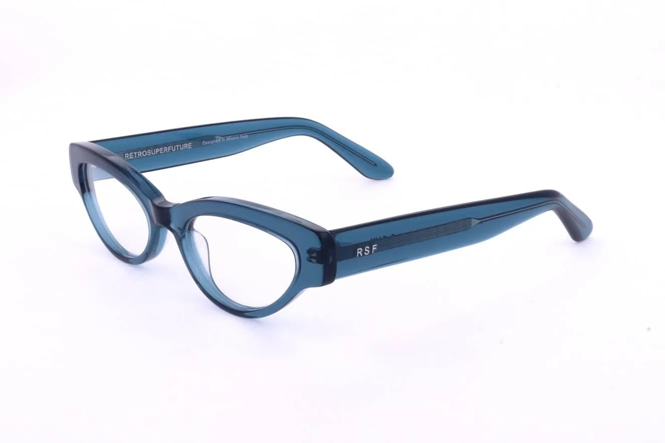 Retrosuperfuture NUMERO147TEAL Eyeglasses - view 3